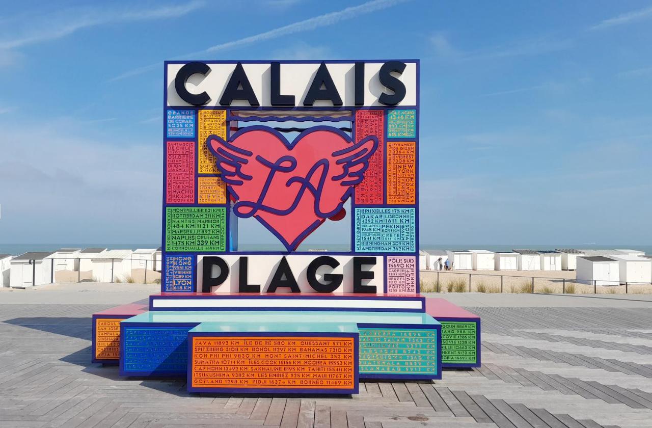 Studio Plage, Vue Mer Et Dragon, Garage Pour Moto كاليه المظهر الخارجي الصورة
